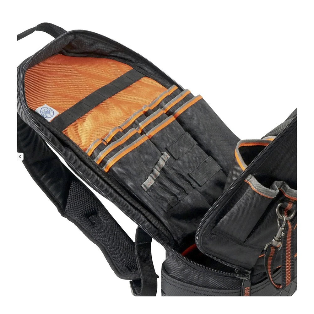 MOCHILA PARA HERRAMIENTAS TRADESMAN PRO™ DE 36,8 CM EN COLOR NEGRO CON 39 BOLSILLOS (NO INCLUYE HERRAMIENTAS).-Herramientas-KLEIN TOOLS-Bsai Seguridad & Controles