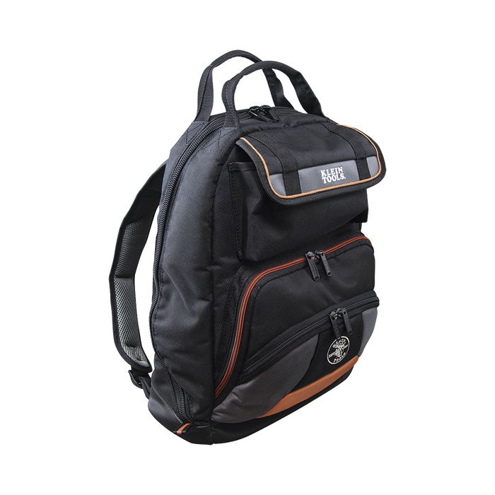 MOCHILA PARA HERRAMIENTAS TRADESMAN PRO™ DE 44.5 CM EN COLOR NEGRO CON 35 BOLSILLOS (NO INCLUYE HERRAMIENTAS).-Herramientas-KLEIN TOOLS-55475-Bsai Seguridad & Controles