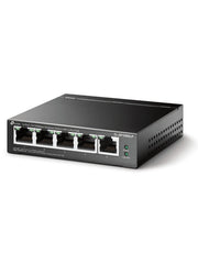 TP-LINK TL-SF1005LP - SWITCH POE NO ADMINISTRABLE/ 5 PUERTOS FAST ETHERNET/ 4 PUERTOS POE AF/ PRESUPUESTO POE DE HASTA 41W/ MODO EXTENDIDO HASTA 250M DE CONEXIÓN-Switches POE-TP-LINK-Bsai Seguridad & Controles