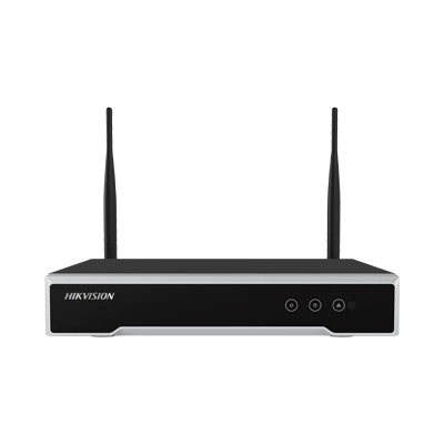 (120 METROS INALÁMBRICOS) KIT IP INALÁMBRICO 1080P / NVR 4 CANALES / 4 CÁMARAS BALA PARA EXTERIOR / 1 HDD DE 1 TB / MODO REPETIDOR-Kits Cámaras de Seguridad-HIKVISION-Bsai Seguridad & Controles