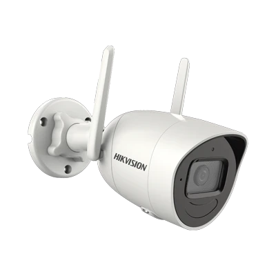 (120 METROS INALÁMBRICOS) KIT IP INALÁMBRICO 1080P / NVR 4 CANALES / 4 CÁMARAS BALA PARA EXTERIOR / 1 HDD DE 1 TB / MODO REPETIDOR-Kits Cámaras de Seguridad-HIKVISION-Bsai Seguridad & Controles