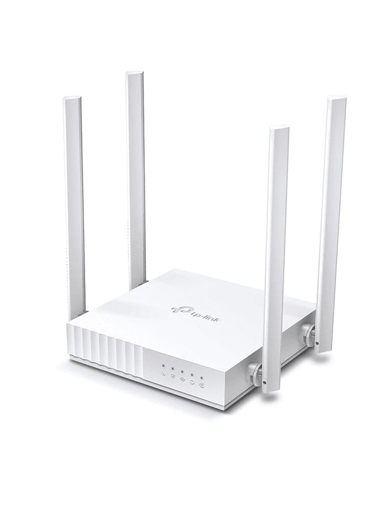 TP-LINK ARCHER C24 - RUTEADOR WIFI AC 750MBPS/ 1 PUERTO WAN RJ45 FAST ETHERNET/ 4 PUERTOS LAN RJ45 FAST ETHERNET/ 4 ANTENAS FIJAS/ MODOS DE FUNCIONAMIENTO COMO ENRUTADOR PUNTO DE ACCESO Y EXTENSOR DE RED-Ruteadores / Firewalls / Balanceadores de carga-TP-LINK-Bsai Seguridad & Controles