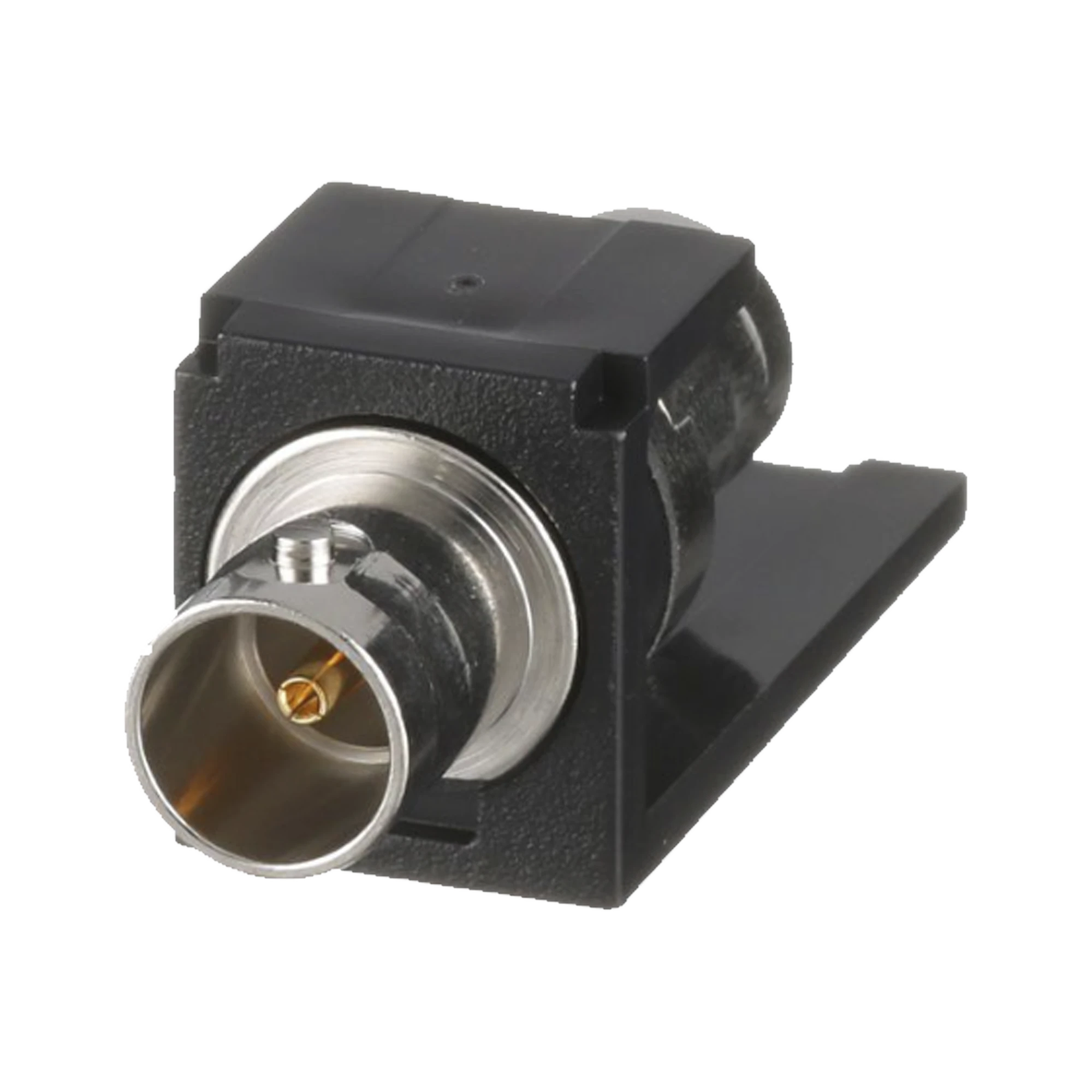 MÓDULO ACOPLADOR COAXIAL TIPO BNC, MINI-COM, DE 75 OHMS, COLOR NEGRO-Cableado-PANDUIT-Bsai Seguridad & Controles