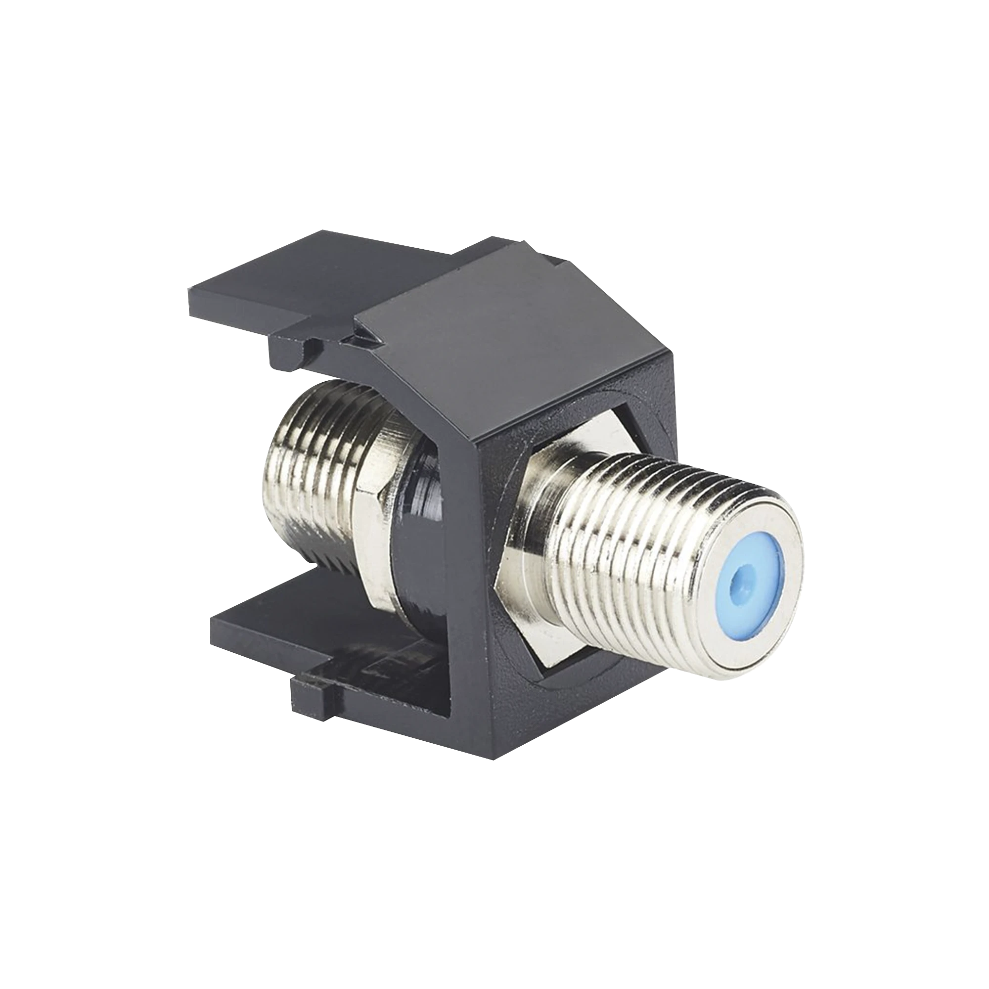 MÓDULO ACOPLADOR COAXIAL TIPO F, KEYSTONE, DE 75 OHMS, 3.0 GHZ, COLOR NEGRO-Megafonia y Audioevacuacion-PANDUIT-Bsai Seguridad & Controles