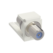 MÓDULO ACOPLADOR COAXIAL TIPO F, MINI-COM, DE 75 OHMS, 3.0 GHZ, COLOR BLANCO-Megafonia y Audioevacuacion-PANDUIT-Bsai Seguridad & Controles