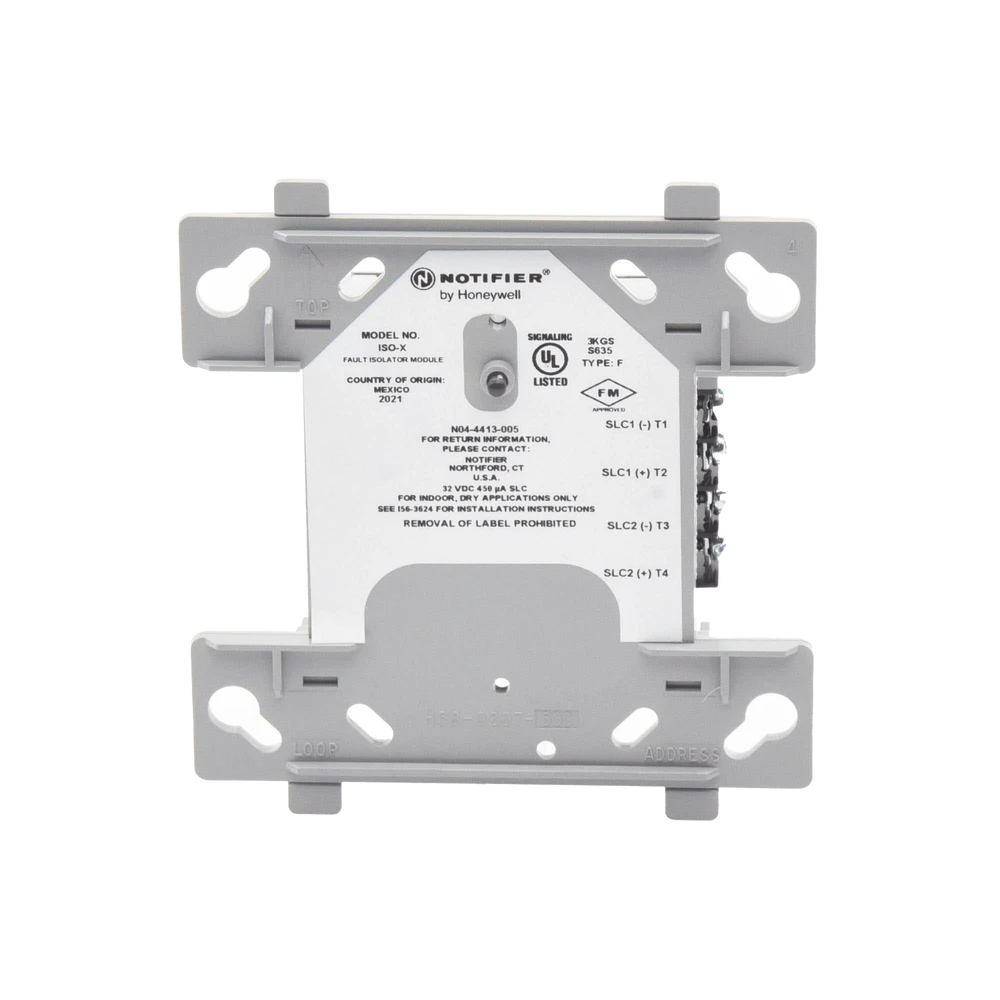 MÓDULO AISLADOR DE LAZO SLC / TECNOLOGÍA FLASHSCAN® DE NOTIFIER-Accesorios y Dispositivos Direccionables-NOTIFIER-Bsai Seguridad & Controles