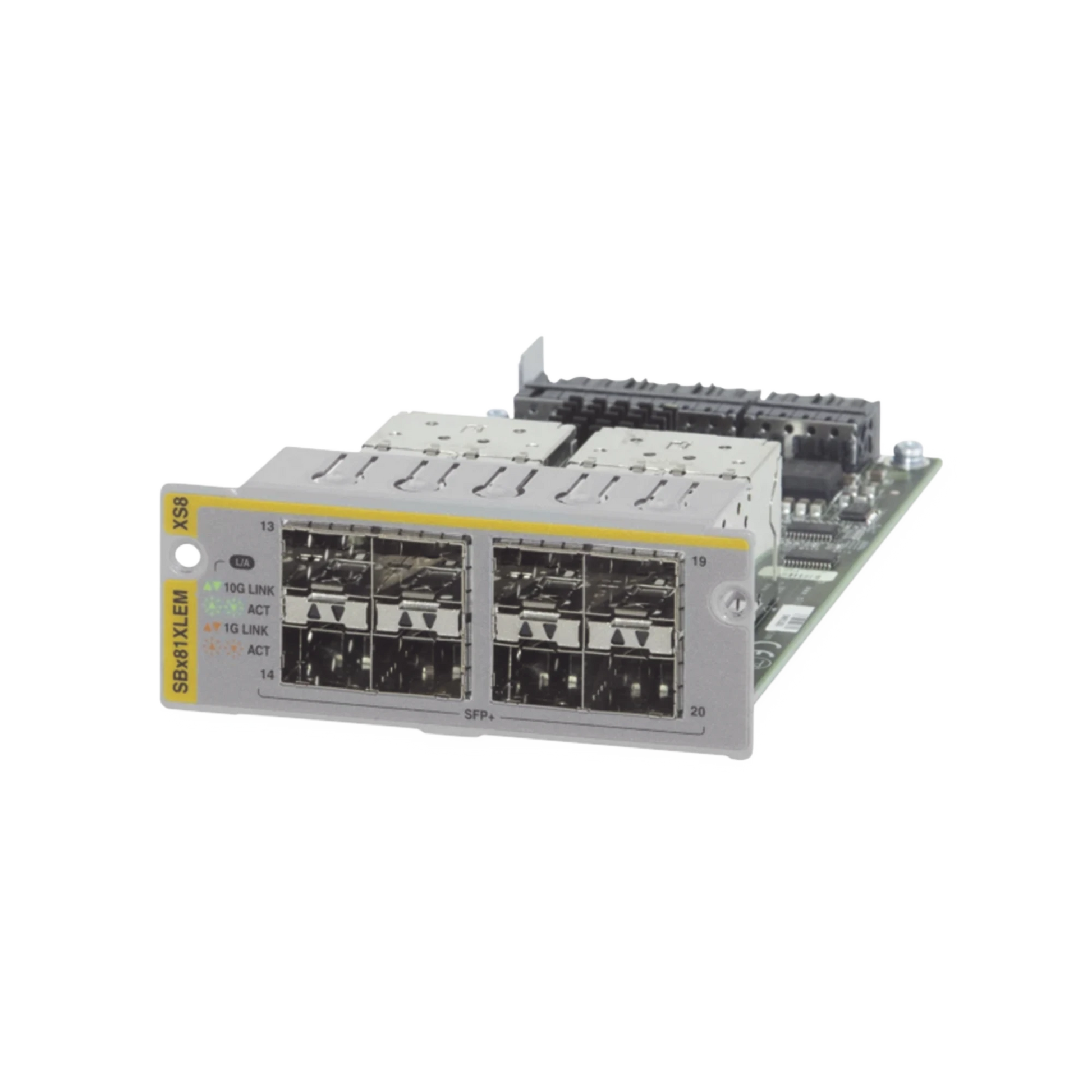 MODULO DE 8 PUERTOS 10G SFP+ PARA SBX81XLEM-Networking-ALLIED TELESIS-Bsai Seguridad & Controles