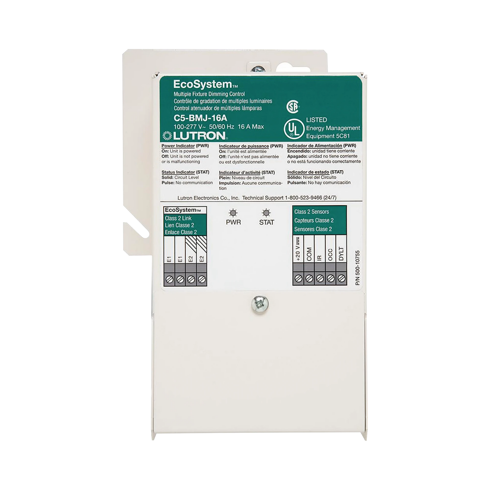 MODULO DE ATENUACION 16A ECOSYSTEM-Automatización - Casa Inteligente-LUTRON ELECTRONICS-Bsai Seguridad & Controles