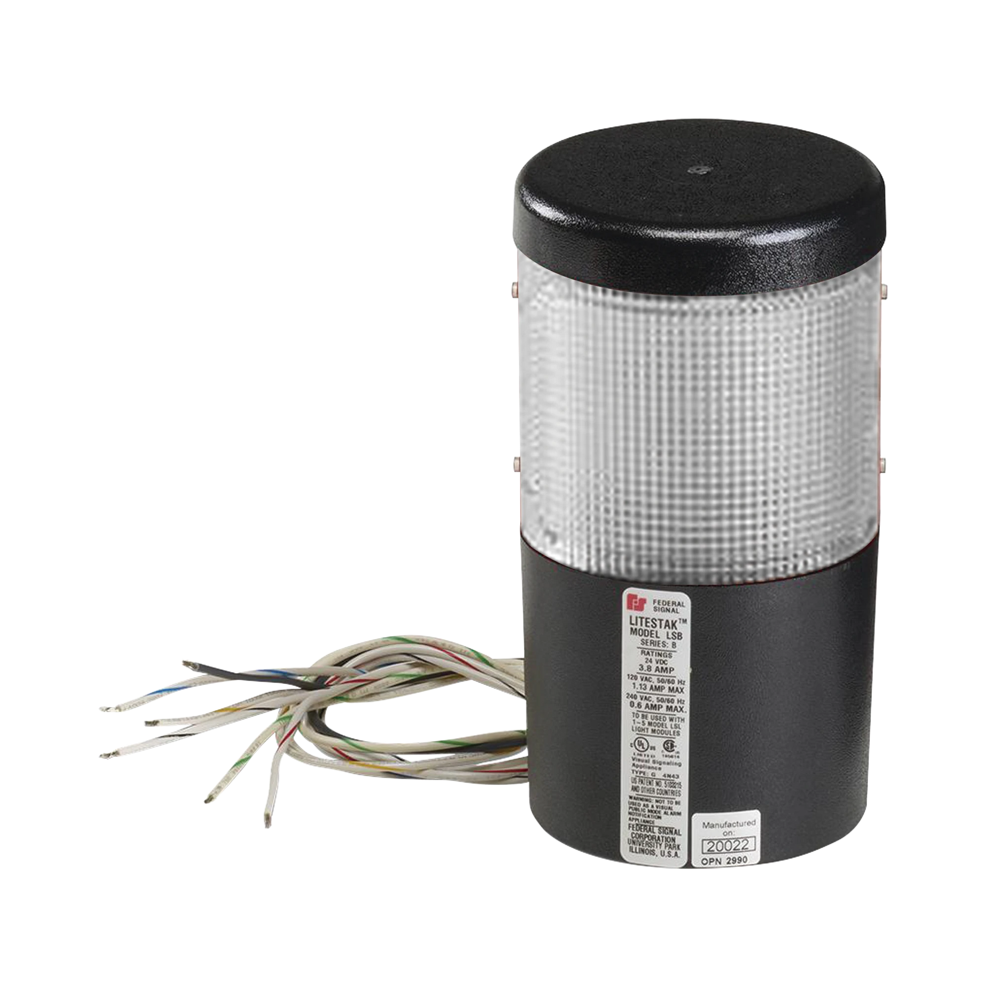MÓDULO DE LUZ LED LITESTAK, 120VCA, CLARO-Luces Perimetrales-FEDERAL SIGNAL INDUSTRIAL-Bsai Seguridad & Controles