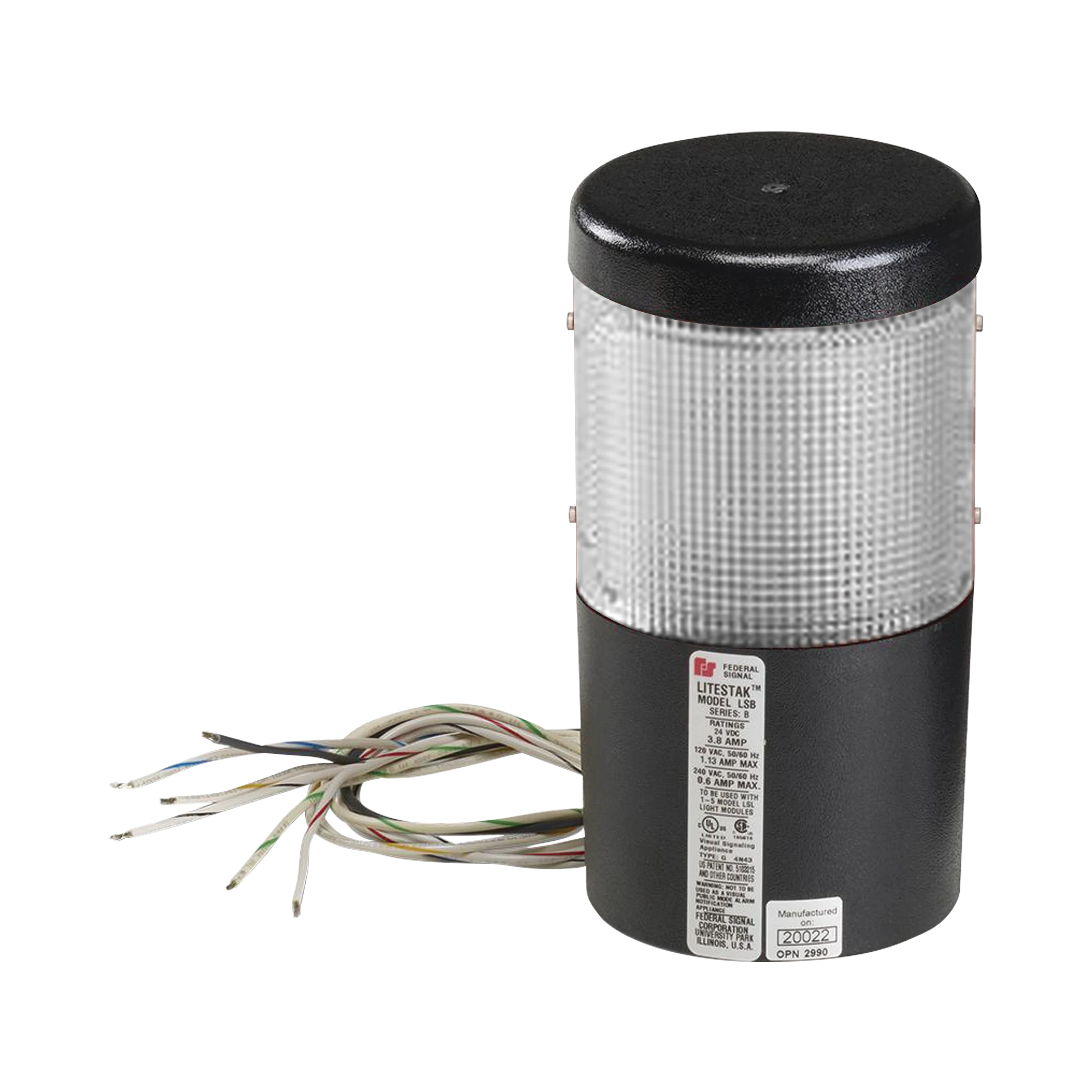 MÓDULO DE LUZ LED LITESTAK, 120VCA, CLARO-Luces Perimetrales-FEDERAL SIGNAL INDUSTRIAL-Bsai Seguridad & Controles