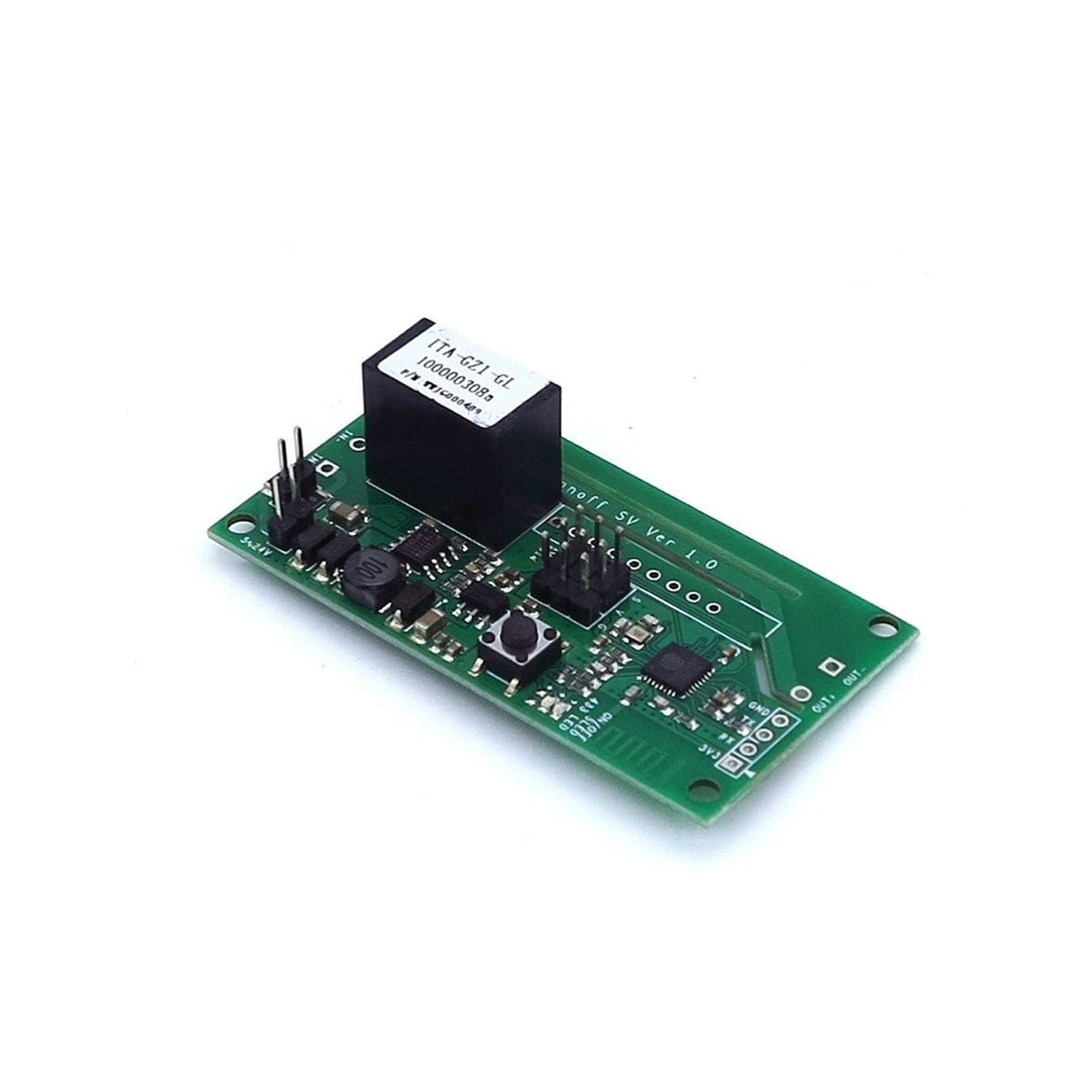 MODULO INTERRUPTOR INTELIGENTE SONOFF SV DE BAJO VOLTAJE 5 A 24V COMPATIBLE CON ASISTENTES VIRTUALES-Smart Home-SONOFF-Bsai Seguridad & Controles