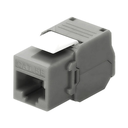 MÓDULO JACK KEYSTONE CAT5E (TOOLLESS), CON TERMINACIÓN EN ÁNGULO 180 º COLOR GRIS, COMPATIBLE CON FACEPLATE Y PATCHPANEL LINKEDPRO-Cableado-LINKEDPRO BY EPCOM-LP-KJ-516-TTGY-Bsai Seguridad & Controles