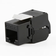 MÓDULO JACK KEYSTONE CAT5E (TOOLLESS), CON TERMINACIÓN EN ÁNGULO 180 º COLOR NEGRO, COMPATIBLE CON FACEPLATE Y PATCHPANEL LINKEDPRO-Cableado-LINKEDPRO BY EPCOM-Bsai Seguridad & Controles
