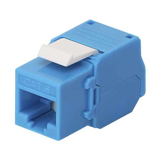 MÓDULO JACK KEYSTONE CAT6 (TOOLLESS), CON TERMINACIÓN EN ÁNGULO 180 º COLOR AZUL, COMPATIBLE CON FACEPLATE Y PATCHPANEL LINKEDPRO-Cableado-LINKEDPRO BY EPCOM-LP-KJ-610-TTBU-Bsai Seguridad & Controles