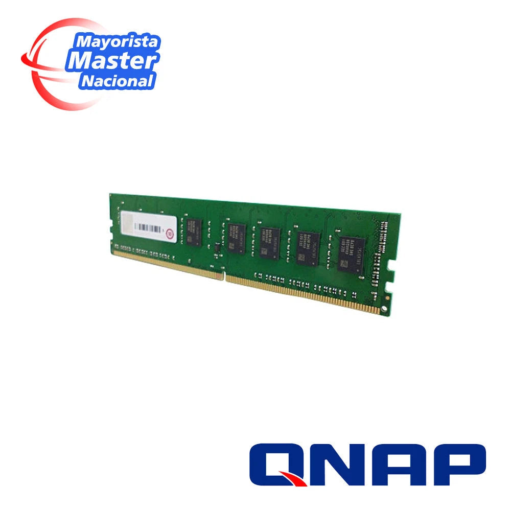 MODULO RAM QNAP 8GB DDR4 RAM, 2400 MHZ, UDIMM-Almacenamiento-QNAP-Bsai Seguridad & Controles