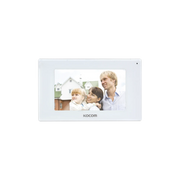 MONITOR 7" COLOR BLANCO, ALTA DEFINICIÓN (HD), CON ENTRADA MICROSD PARA GRABACIÓN-Porteros-KOCOM-Bsai Seguridad & Controles