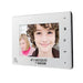 MONITOR ADICIONAL EN COLOR BLANCO-Porteros-KOCOM-KCV-D372-MW-Bsai Seguridad & Controles