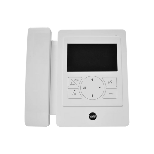 MONITOR CON TELÉFONO BLANCO YDV4202 PARA TVPORTERO 80126-Porteros-ASSA ABLOY-83209-Bsai Seguridad & Controles