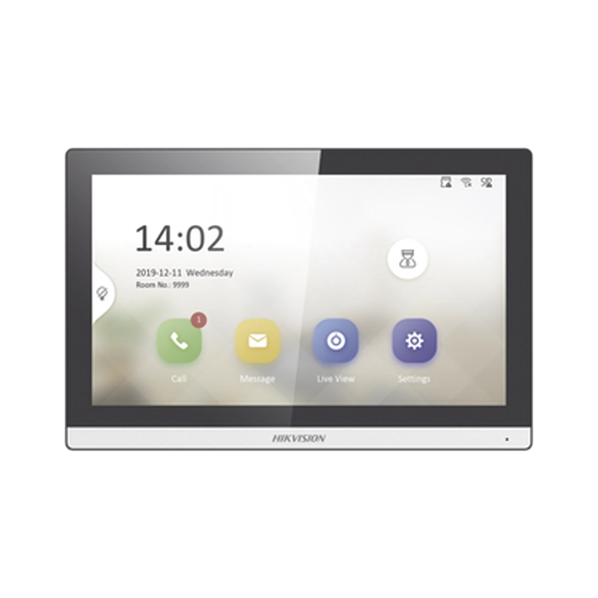 MONITOR IP WIFI TOUCH SCREEN 7" PARA VIDEOPORTERO HIBRIDO / VÍDEO EN VIVO / APERTURA REMOTA / LLAMADA ENTRE MONITORES / AUDIO BIDIRECCIONAL / BORDE SLIM-Videoporteros e Interfonos-HIKVISION-Bsai Seguridad & Controles