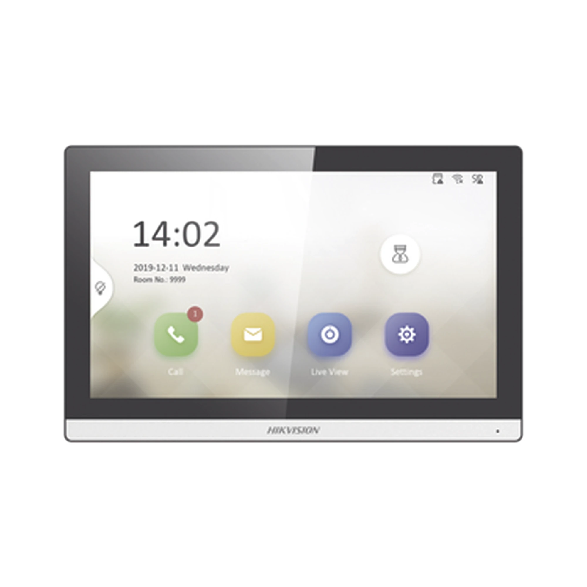 MONITOR IP WIFI TOUCH SCREEN 7" PARA VIDEOPORTERO HIBRIDO / VÍDEO EN VIVO / APERTURA REMOTA / LLAMADA ENTRE MONITORES / AUDIO BIDIRECCIONAL / BORDE SLIM-Videoporteros e Interfonos-HIKVISION-Bsai Seguridad & Controles