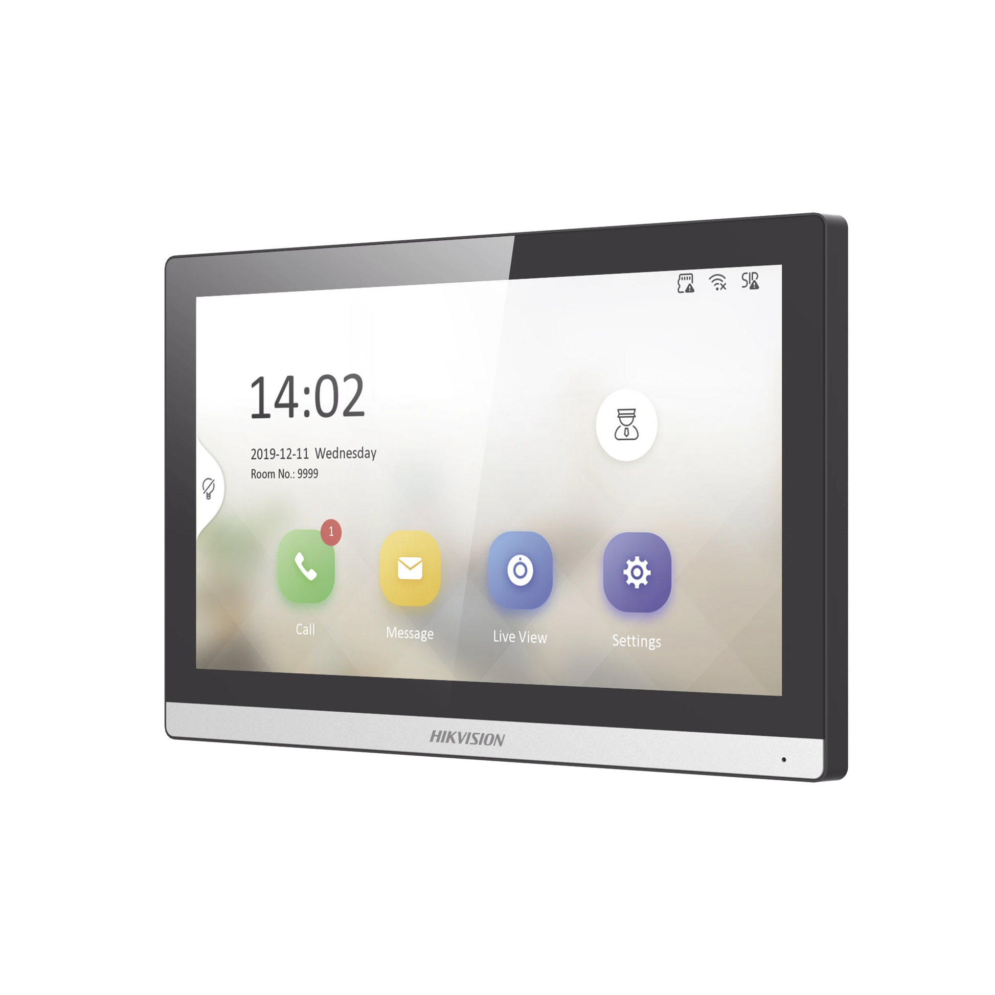 MONITOR IP WIFI TOUCH SCREEN 7" PARA VIDEOPORTERO IP / VÍDEO EN VIVO / POE ESTÁNDAR / APERTURA REMOTA / LLAMADA ENTRE MONITORES / AUDIO BIDIRECCIONAL / BORDE SLIM-Videoporteros e Interfonos-HIKVISION-Bsai Seguridad & Controles