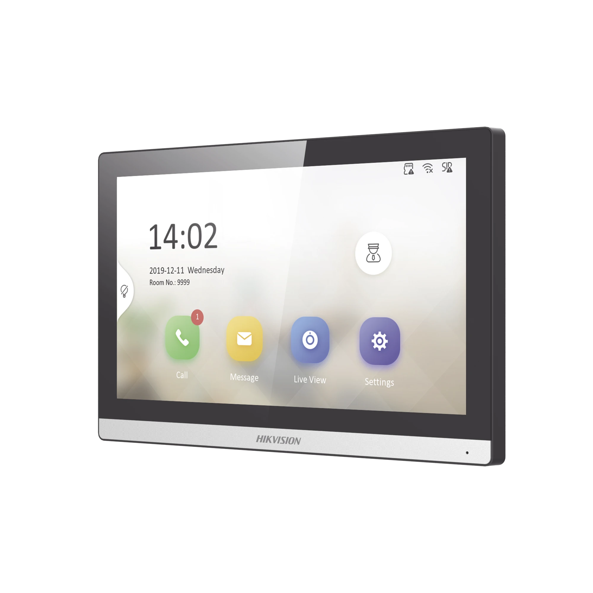 MONITOR IP WIFI TOUCH SCREEN 7" PARA VIDEOPORTERO IP / VÍDEO EN VIVO / POE ESTÁNDAR / APERTURA REMOTA / LLAMADA ENTRE MONITORES / AUDIO BIDIRECCIONAL / BORDE SLIM-Videoporteros e Interfonos-HIKVISION-Bsai Seguridad & Controles