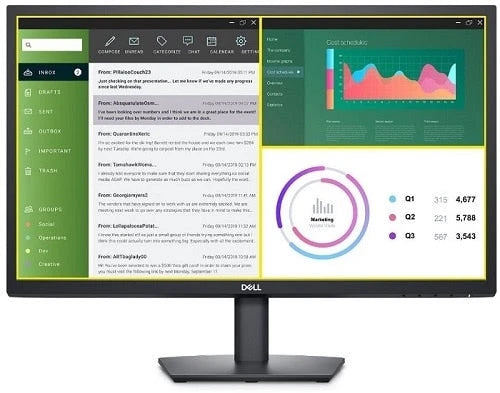 MONITOR LED DELL E2423 H | 23.8 PULGADAS FULL HD | 1920 X 1080 | 60 HZ | VGA DP | 3 AÑOS DE GARANTIA| 210 BEMM-Monitores-DELL-Bsai Seguridad & Controles