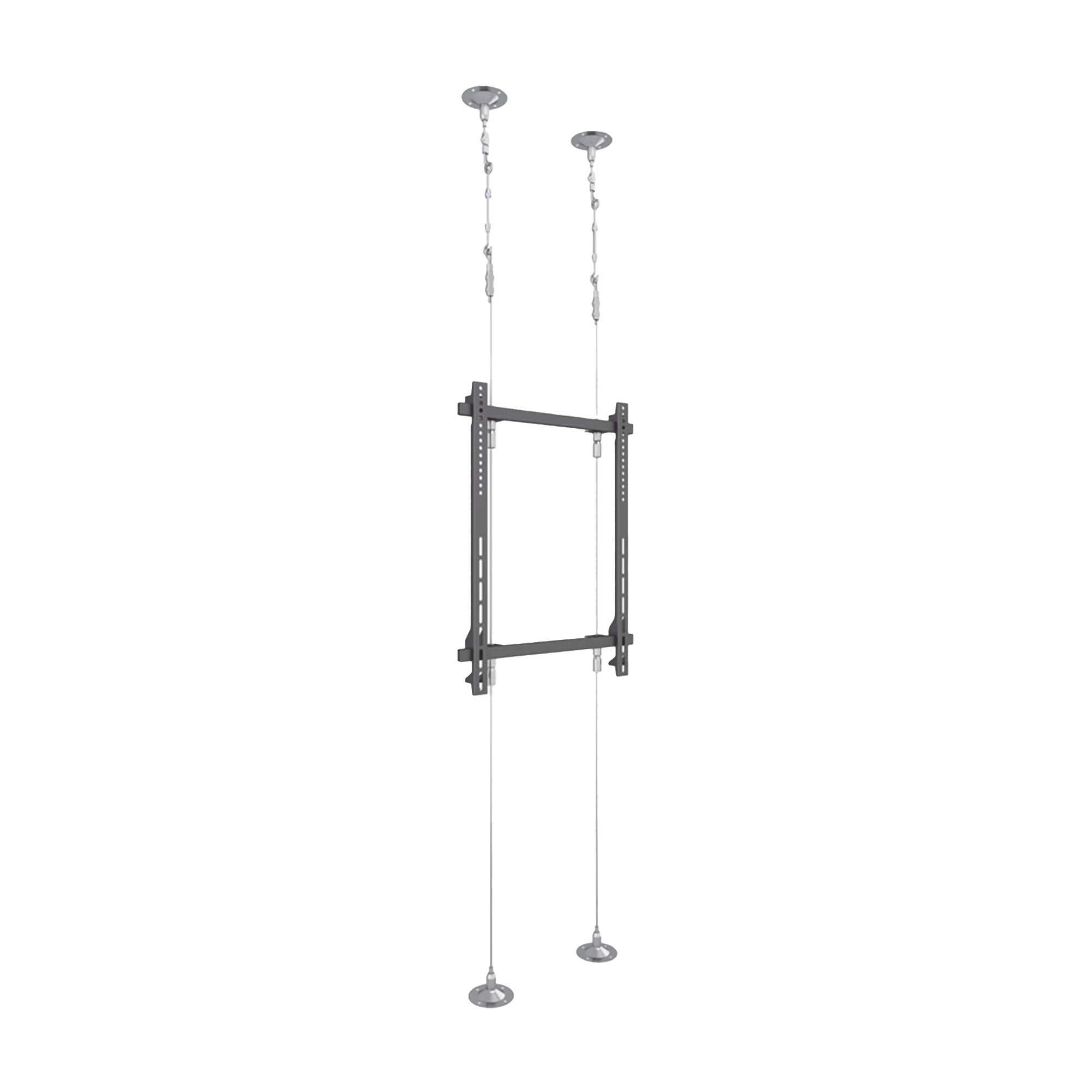 MONTAJE CABLEADO DE ACERO| SUELO A TECHO| CAPACIDAD MÁX. DE CARGA 30KG| PARA PANTALLAS DE 32" ~ 75"| VESA 400 X 600-Monitores Pantallas y Mobiliario-EPCOM INDUSTRIAL-Bsai Seguridad & Controles