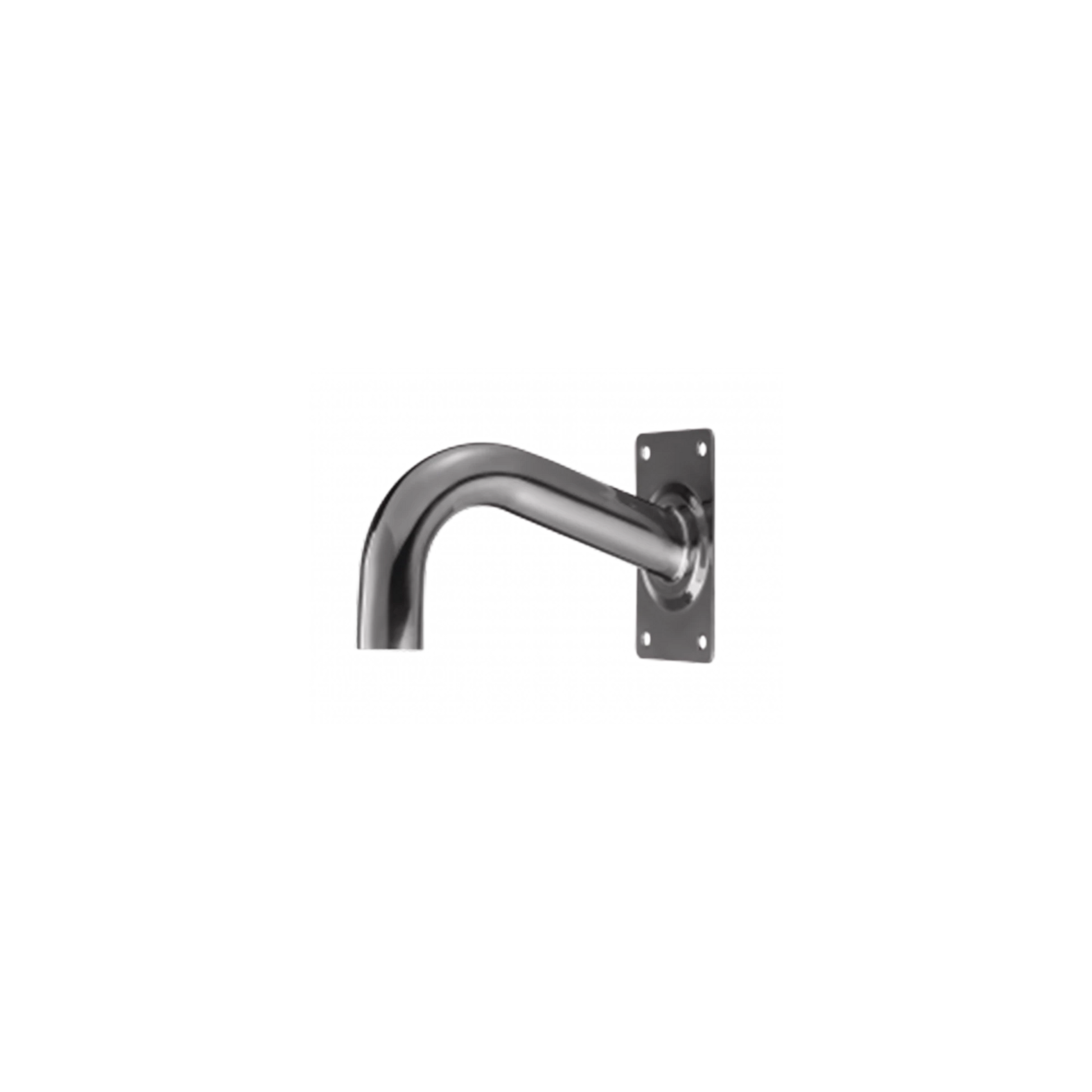 MONTAJE CURVO DE ACERO INOXIDABLE PARA PARED COMPATIBLE CON DOMOS Y PTZ HANWHA SERIE X-Accesorios Videovigilancia-HANWHA TECHWIN WISENET-Bsai Seguridad & Controles