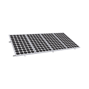 MONTAJE DE ALUMINIO ANODIZADO PARA TECHO O PISO DE CONCRETO DE RÁPIDA INSTALACIÓN LÍNEA STARTER, ARREGLO 1X4 MÓDULOS FOTOVOLTAICOS-Montajes para Paneles-EPCOM POWERLINE-Bsai Seguridad & Controles