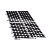 MONTAJE DE ALUMINIO EN TECHO O PISO DE CONCRETO PARA ARREGLO 2 X 2 MÓDULOS FOTOVOLTÁICOS LÍNEA STARTER-Montajes para Paneles-EPCOM POWERLINE-Bsai Seguridad & Controles