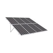 MONTAJE DE ALUMINIO EN TECHO O PISO DE CONCRETO PARA ARREGLO 2 X 4 MÓDULOS FOTOVOLTÁICOS LÍNEA STARTER-Montajes para Paneles-EPCOM POWERLINE-Bsai Seguridad & Controles