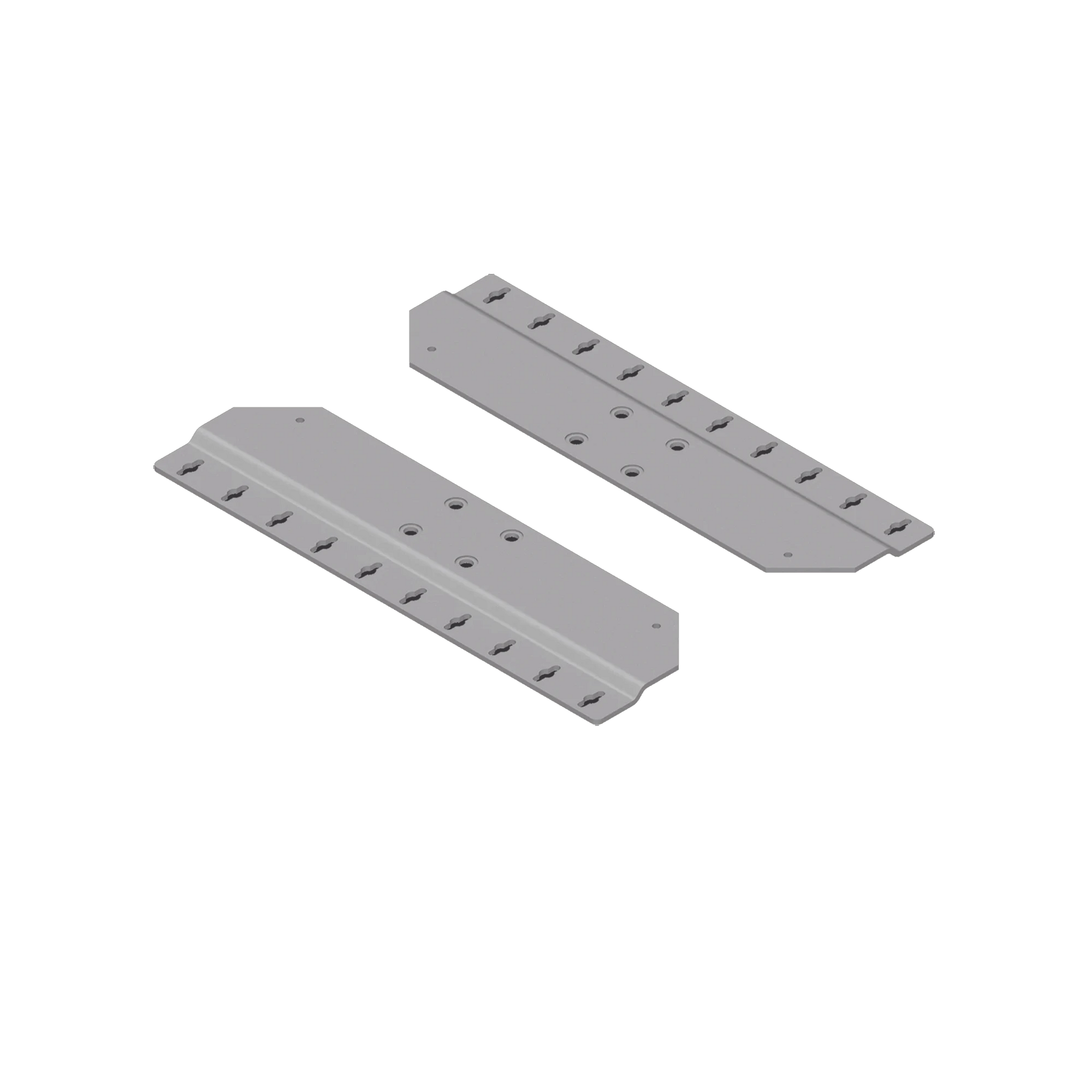 MONTAJE DE PARED PARA GABINETES COMLINE, DE ALUMINIO, COLOR GRIS-Racks y Gabinetes-HOFFMAN-Bsai Seguridad & Controles