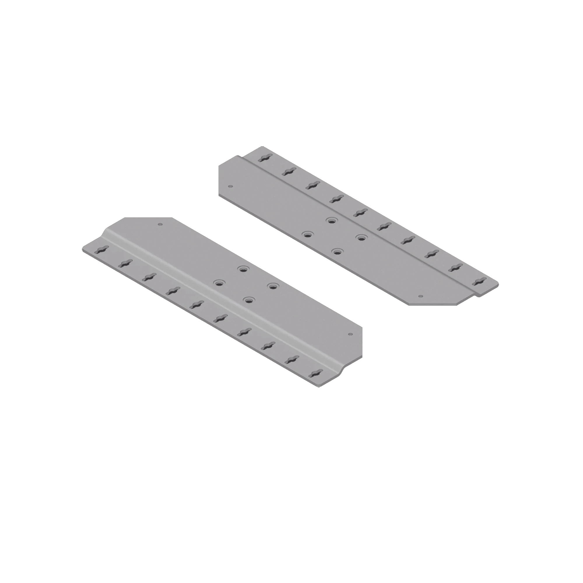 MONTAJE DE PARED PARA GABINETES COMLINE, DE ALUMINIO, COLOR GRIS-Racks y Gabinetes-HOFFMAN-Bsai Seguridad & Controles