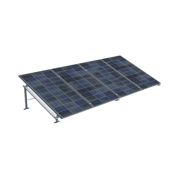 MONTAJE DE PISO DE ALTA RESISTENCIA PARA INSTALACIÓN DE 4 PANELES SOLARES DE HASTA 1300 X 2400 MM (REVISAR MÓDULOS COMPATIBLES)-Energía Solar-EPCOM INDUSTRIAL-EFSM1324GR-Bsai Seguridad & Controles