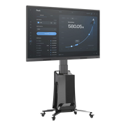 MONTAJE DE PISO MOVIL PARA PANTALLAS 55-80IN AJUSTABLE MOTORIZADO-Monitores Pantallas y Mobiliario-EPCOM-Bsai Seguridad & Controles