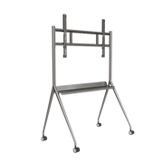 MONTAJE DE PISO MÓVIL PARA PANTALLAS DE 86" Y 98" / COMPATIBLE CON VESA / INCLUYE SOPORTE PARA PANTALLA-Monitores Pantallas y Mobiliario-HIKVISION-Bsai Seguridad & Controles