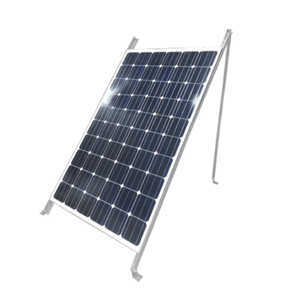 MONTAJE DE PISO PARA 1 MÓDULO SOLAR (VER COMPATIBILIDAD). GALVANIZADO ELECTROLÍTICO-Energía Solar y Eólica-EPCOM INDUSTRIAL-Bsai Seguridad & Controles