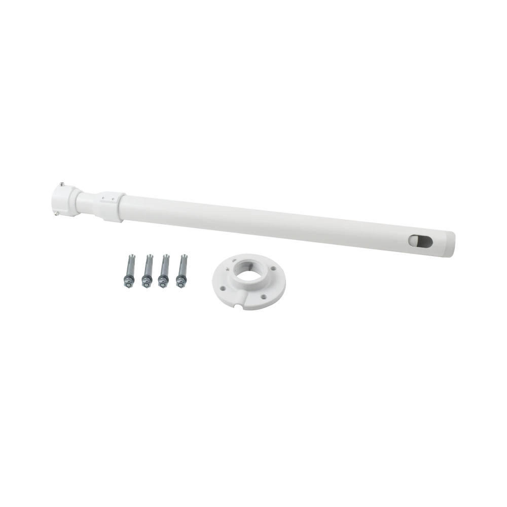 MONTAJE DE TECHO TELESCÓPICO TIPO TUBO PARA PTZ HIKVISION, LARGO 60 CM - 120 CM-Accesorios Videovigilancia-SYSCOM VIDEO-Bsai Seguridad & Controles