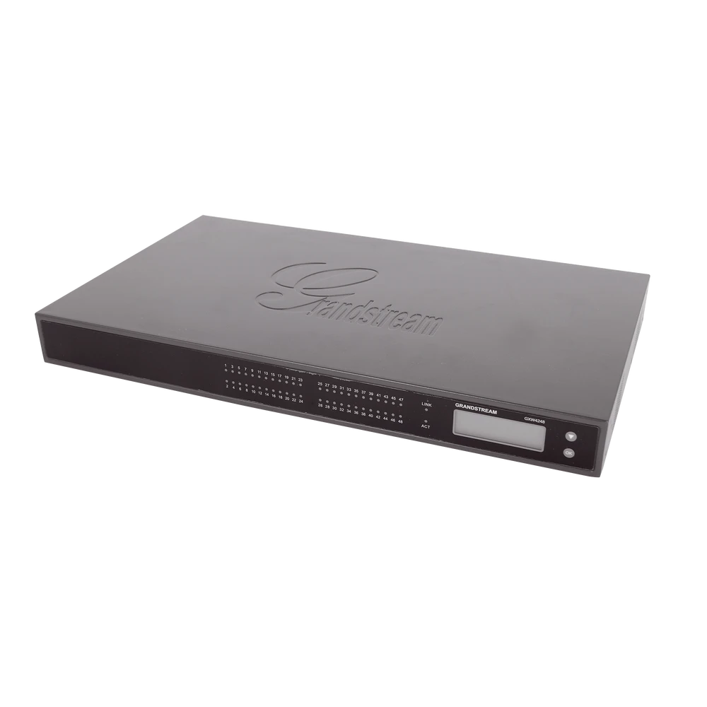 ADAPTADOR VOIP GRANDSTREAM DE 48 FXS 2 PUERTOS TELCO 50 PINS P/MONTAJE EN RACK-VoIP y Telefonía IP-GRANDSTREAM-Bsai Seguridad & Controles