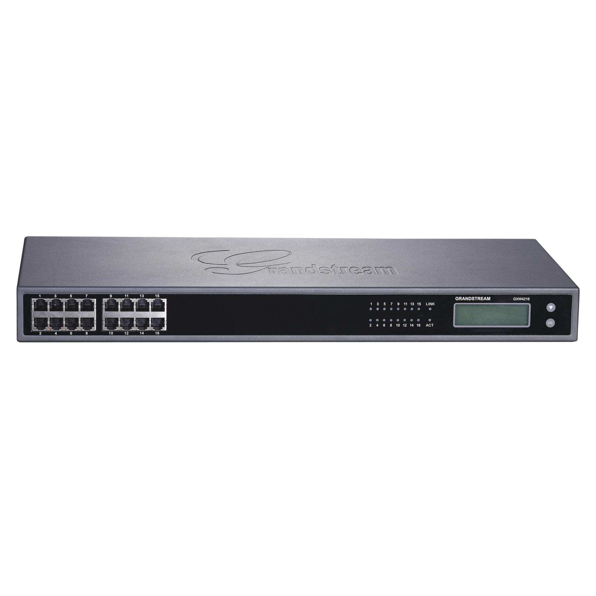 GATEWAY VOIP GRANDSTREAM ATA DE 16 PUERTOS FXS + 1 PUERTO TELCO DE 50 PINS, P/MONTAJE EN RACK-VoIP - Telefonía IP - Videoconferencia-GRANDSTREAM-Bsai Seguridad & Controles