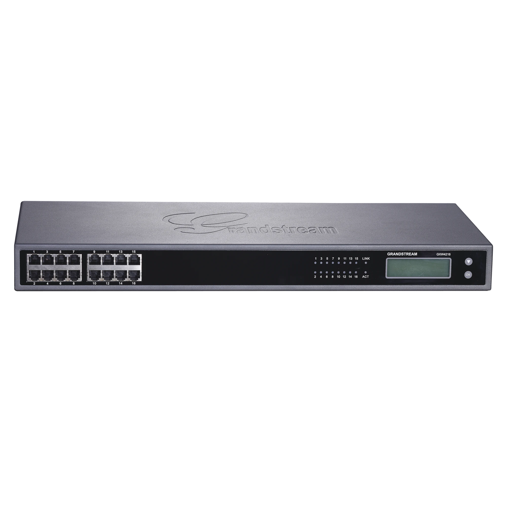 GATEWAY VOIP GRANDSTREAM ATA DE 16 PUERTOS FXS + 1 PUERTO TELCO DE 50 PINS, P/MONTAJE EN RACK-VoIP - Telefonía IP - Videoconferencia-GRANDSTREAM-Bsai Seguridad & Controles