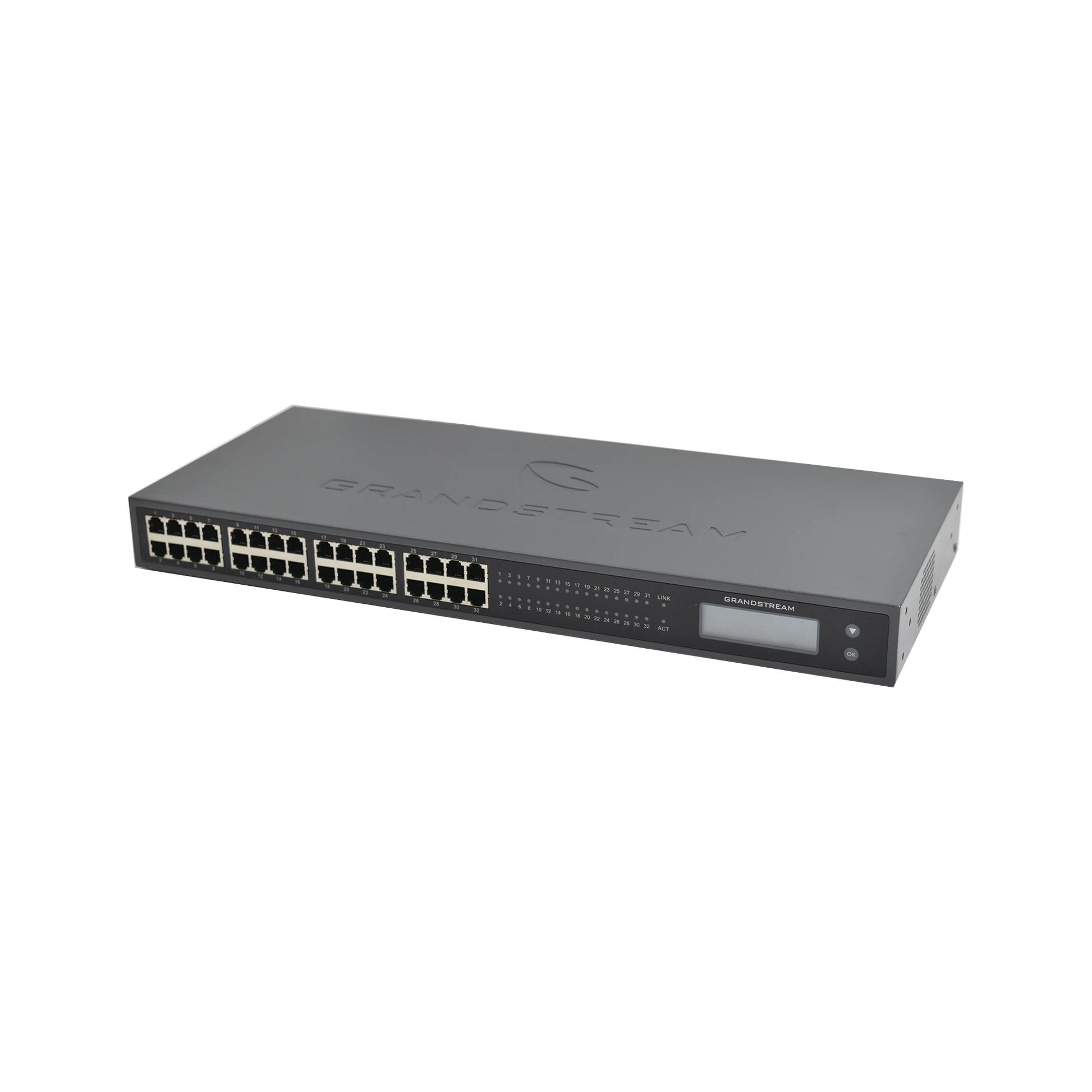 ADAPTADOR VOIP GRANDSTREAM DE 32 FXS 2 PUERTOS TELCO 50 PINS P/MONTAJE EN RACK-VoIP y Telefonía IP-GRANDSTREAM-Bsai Seguridad & Controles