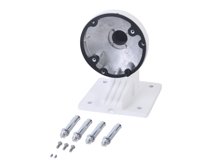 MONTAJE METÁLICO DE PARED PARA EXTERIOR COMPATIBLE CON DOMO DS-2CD21XX-Accesorios Videovigilancia-HIKVISION-Bsai Seguridad & Controles