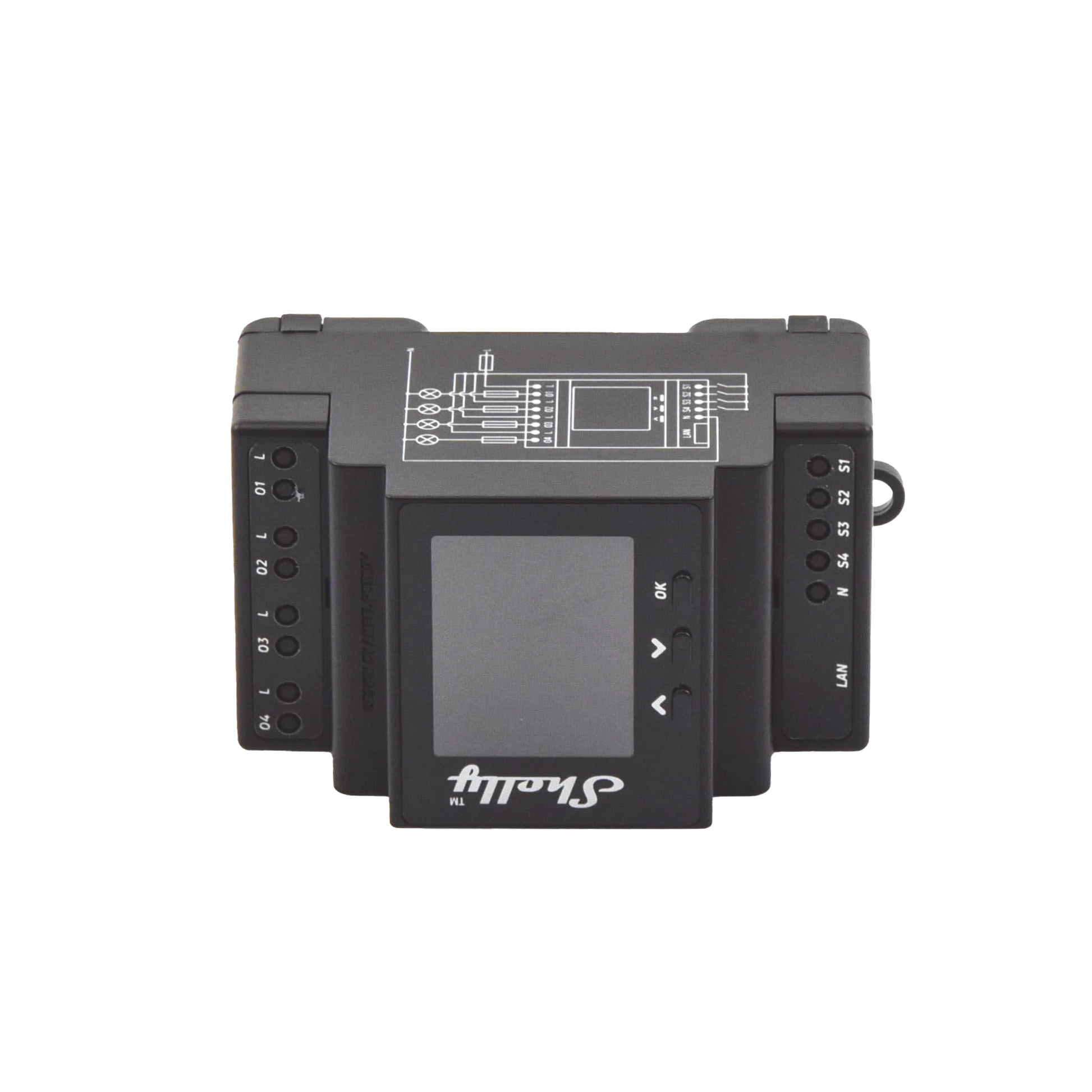 RELEVADOR INALÁMBRICO WIFI Y ETHERNET / 4 CANALES INTELIGENTES / 16A POR CANAL, 110-230 V /MONTAJE RIEL DIN-Iluminación-SHELLY-Bsai Seguridad & Controles