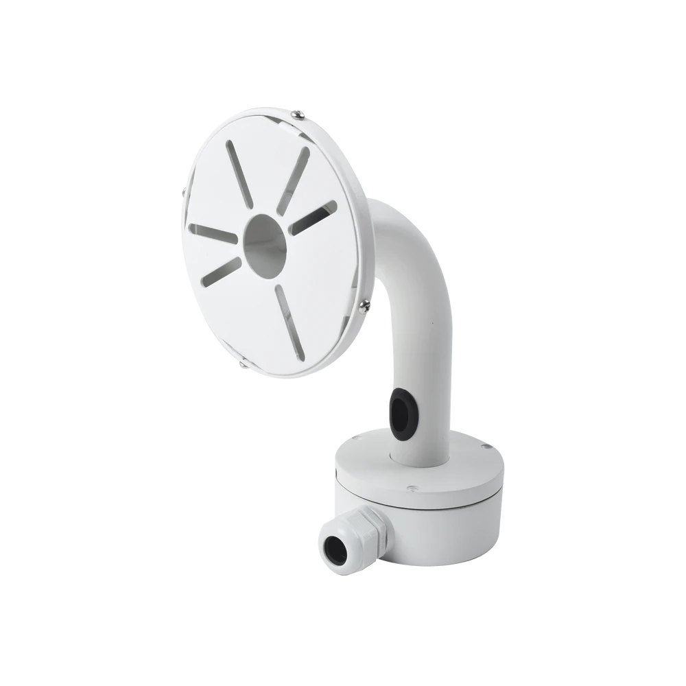 MONTAJE UNIVERSAL DE PARED CON CAJA DE CONEXIONES PARA CÁMARAS DOMO Y BALA-Accesorios Videovigilancia-SYSCOM VIDEO-Bsai Seguridad & Controles