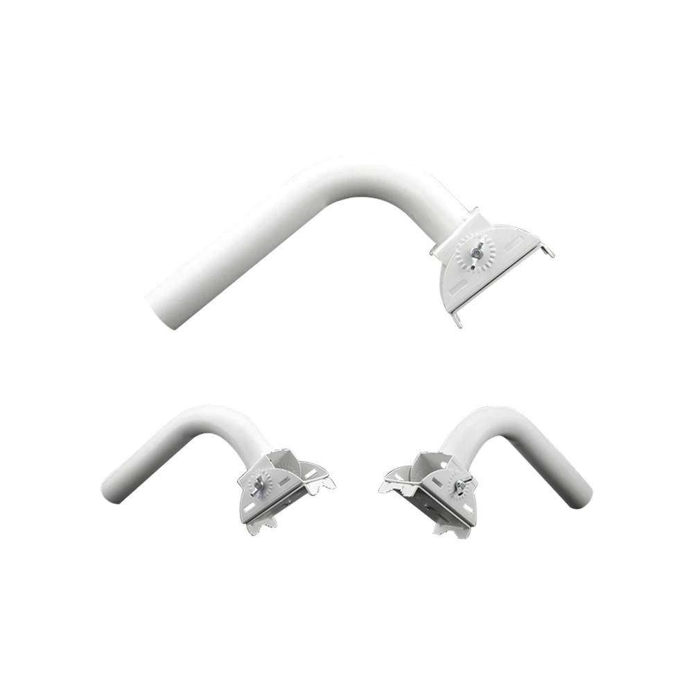 MONTAJE UNIVERSAL FLEXIBLE PARA INSTALACIÓN EN POSTE O PARED, COMPATIBLE CON EQUIPOS UBIQUITI, MIMOSA, CAMBIUM Y ALTAI-Antenas-TXPRO-Bsai Seguridad & Controles