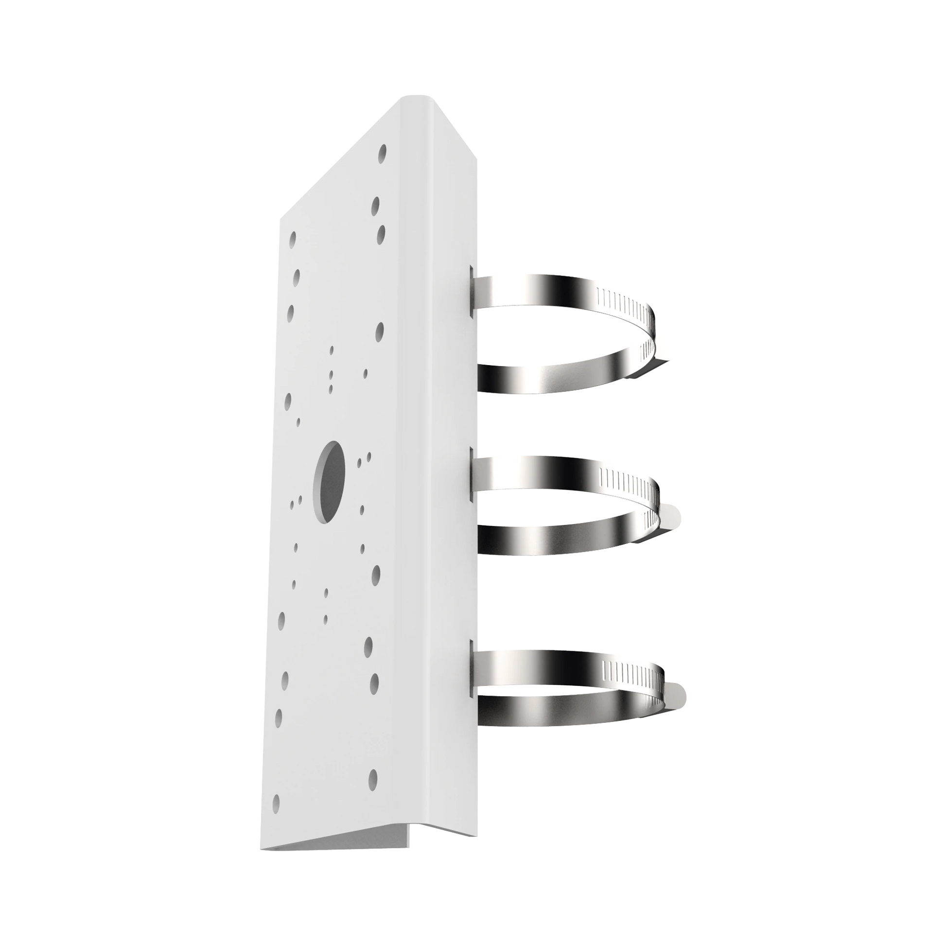 MONTAJE VERTICAL PARA POSTE-Accesorios Videovigilancia-HIKVISION-Bsai Seguridad & Controles