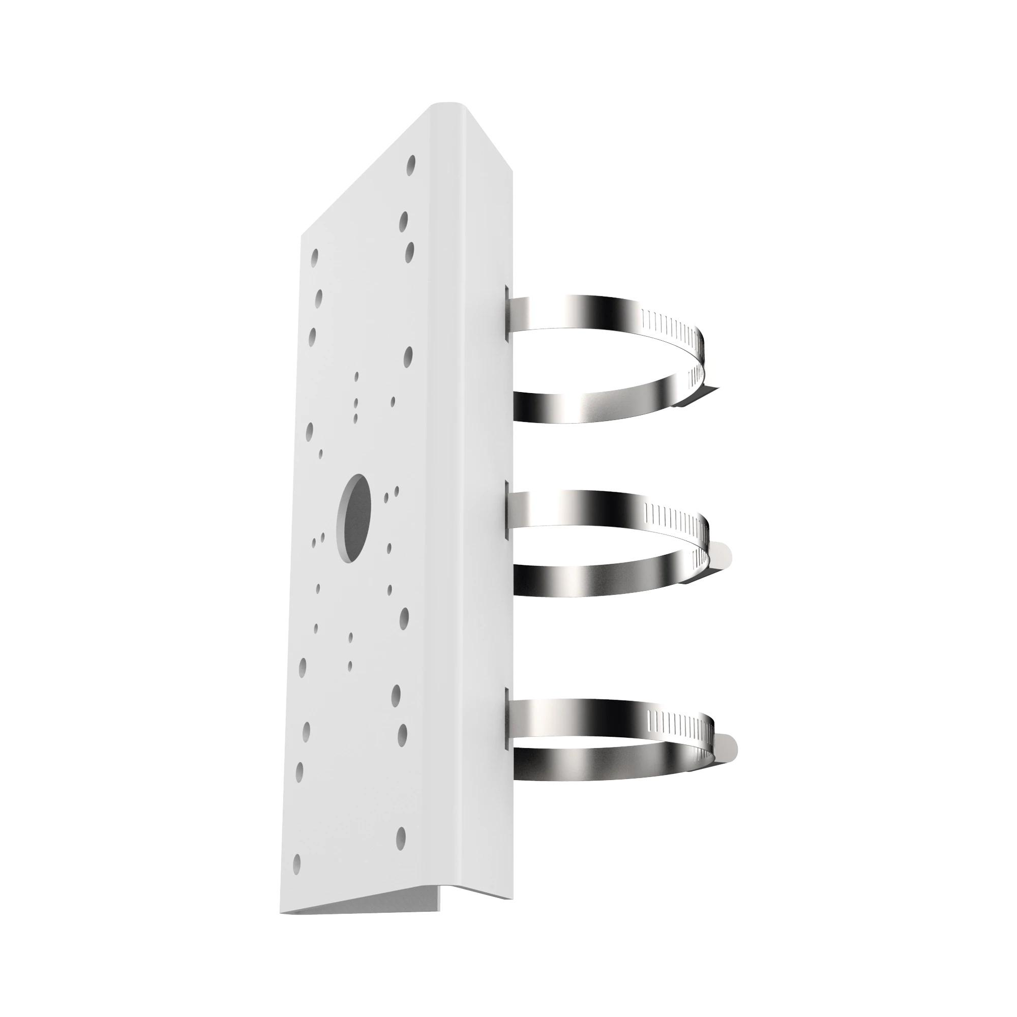 MONTAJE VERTICAL PARA POSTE-Accesorios Videovigilancia-HIKVISION-Bsai Seguridad & Controles