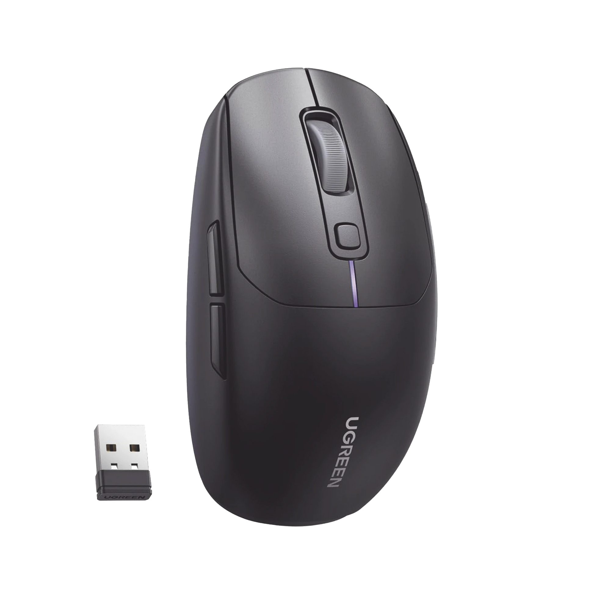 MOUSE GAMING INALÁMBRICO| 5000 DPI | 5 NIVELES DE DPI |6 BOTONES | RECARGABLE | TRI-MODO USB/BT/2,4 GHZ | DISEÑO ERGONÓMICO | ALTA CAPACIDAD DE BATERÍA | LUZ LED | COMPATIBLE CON WINDOWS MACOS ANDROID IOS LINUX.-Accesorios Generales-UGREEN-Bsai Seguridad & Controles
